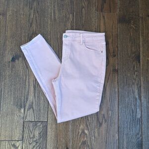 Old Navy Light Pink Rockstar Skinny Jeans